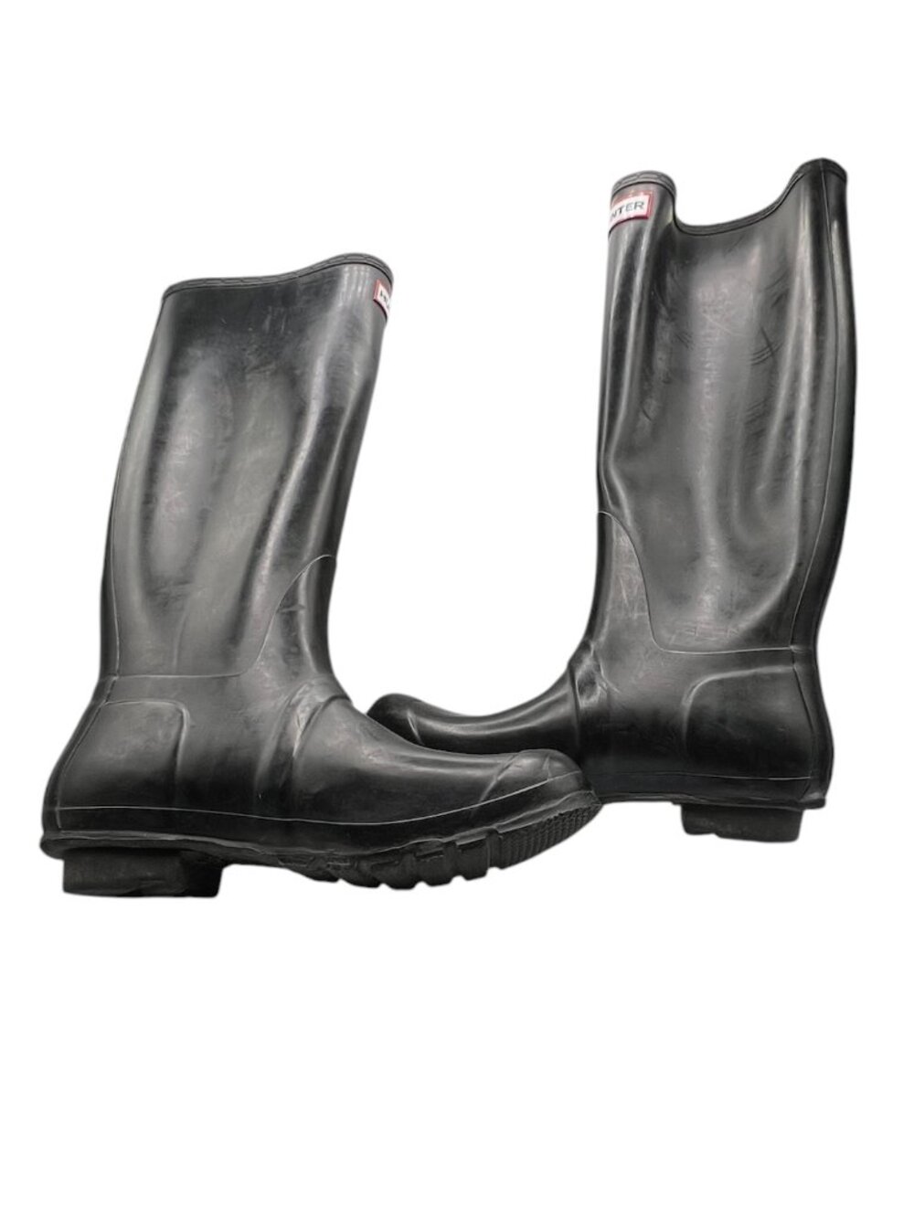 Hunter Original Tall Black Rubber Rain Boots Women’s Size 10M/11F W23499, EU 43